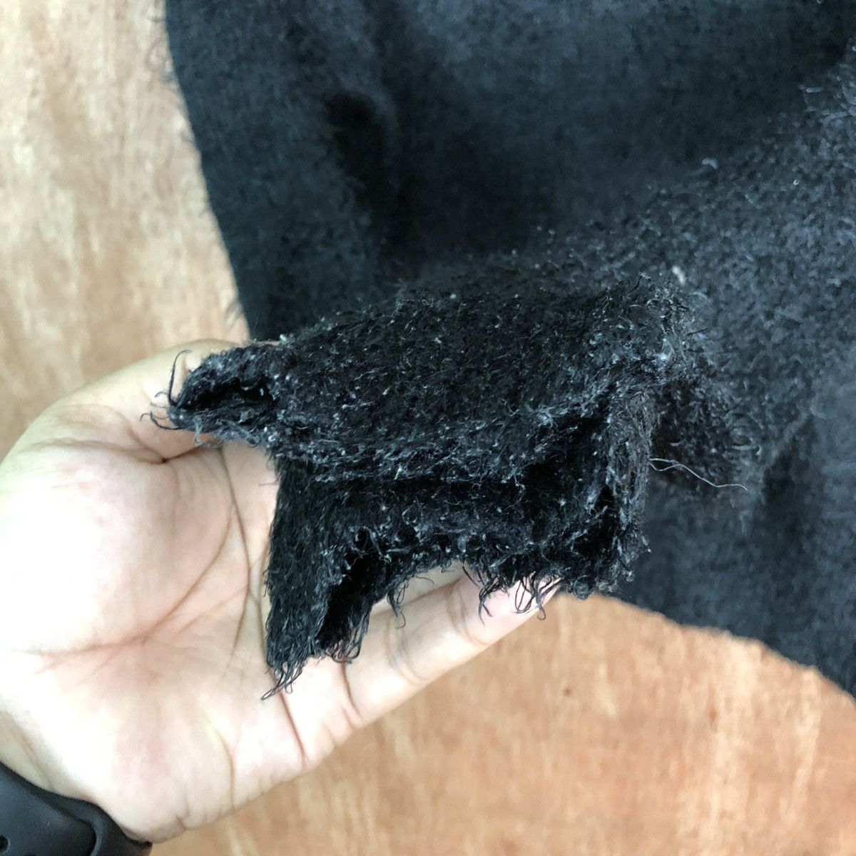 Grailed GU Black Shag Shaggy Fur Mohair Knitwear #6555 Size US M / EU 48-50 / 2 - 7 Thumbnail
