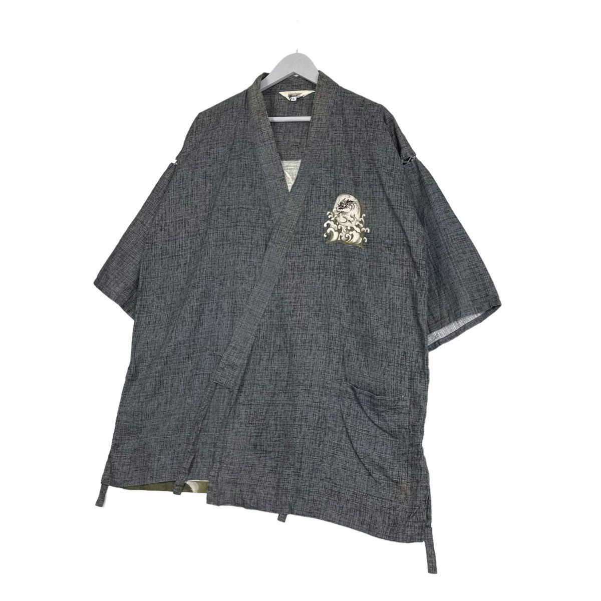 Japanese Brand × Vintage 💥VINTAGE GONZO JAPAN KIMONO JAPAN SHORT SLEEVE Size US L / EU 52-54 / 3 - 3 Thumbnail