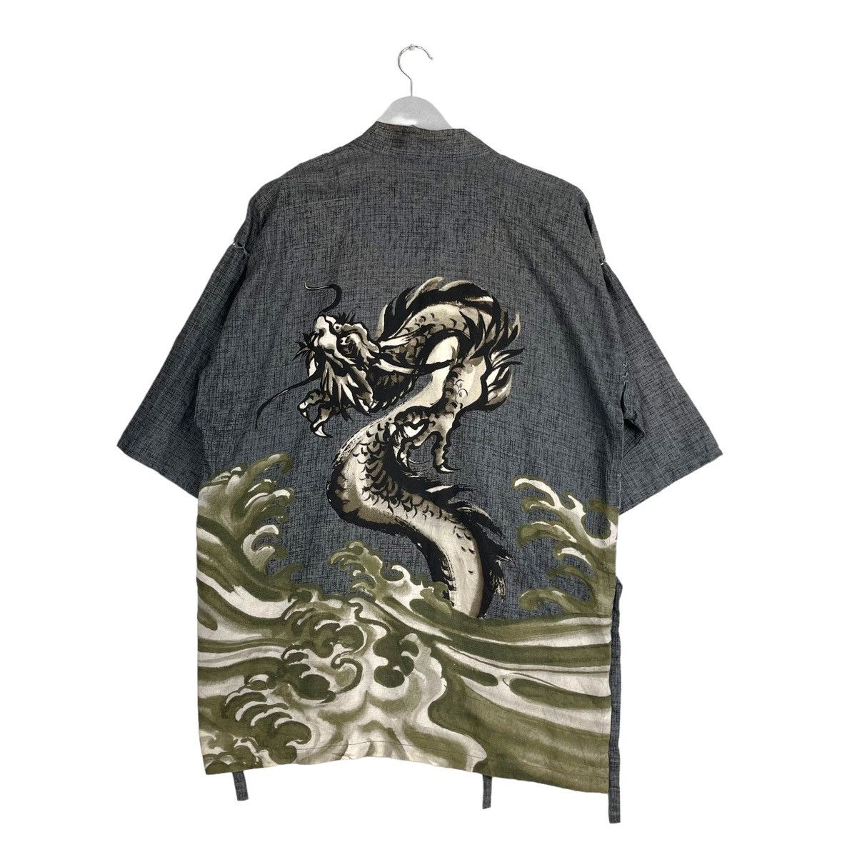 Japanese Brand × Vintage 💥VINTAGE GONZO JAPAN KIMONO JAPAN SHORT SLEEVE Size US L / EU 52-54 / 3 - 1 Thumbnail