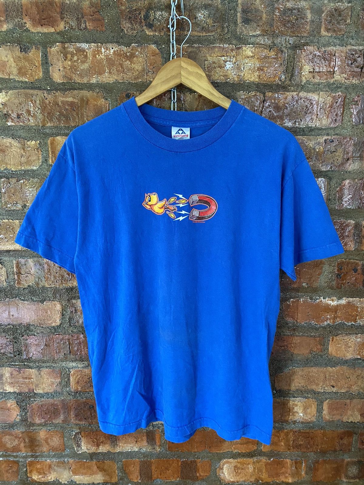 Japanese Brand 2000 Wreckless anima apple rap tee Size US M / EU 48-50 / 2 - 4 Thumbnail