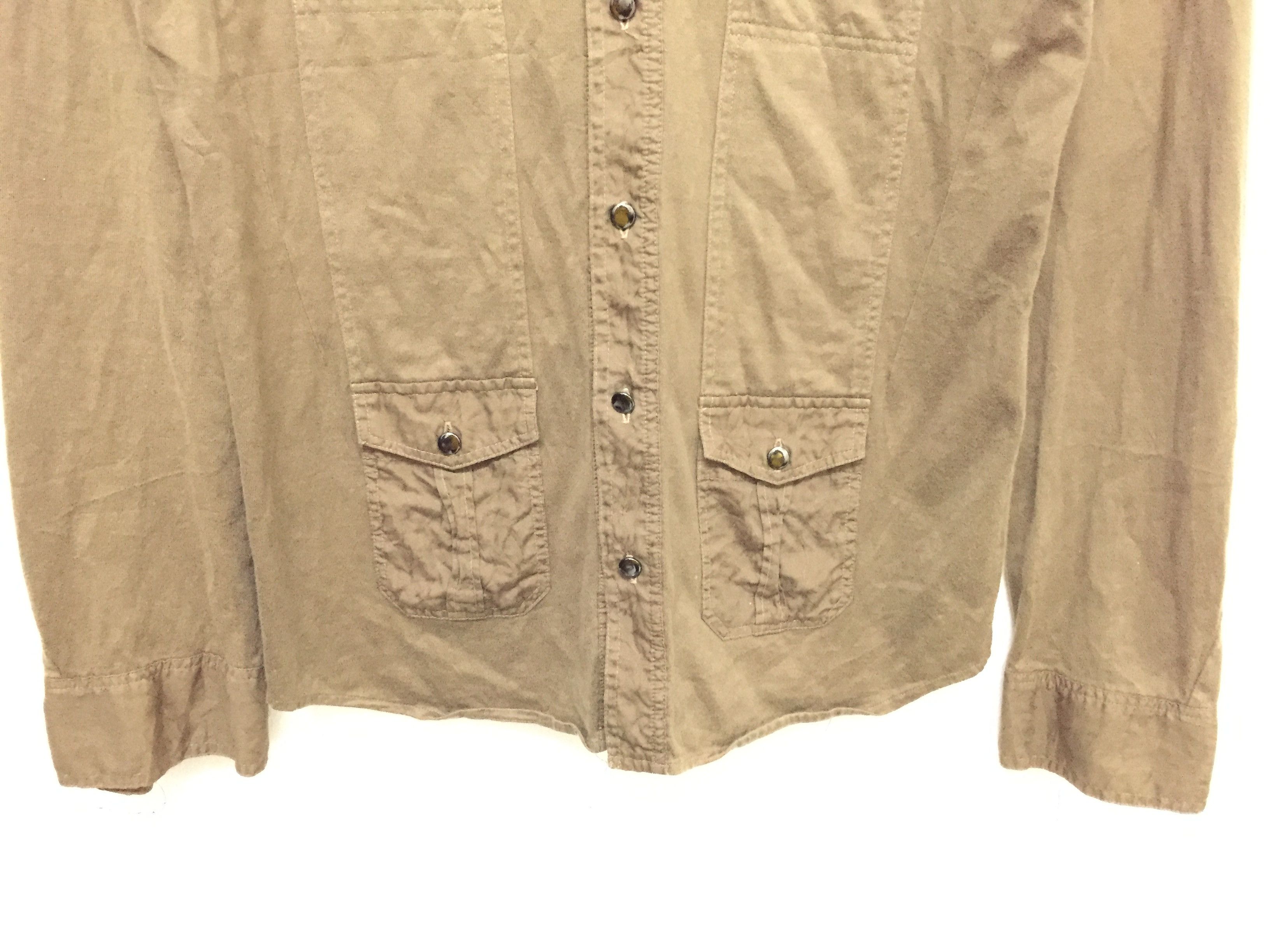 Y's × Yohji Yamamoto Yohji Yamamoto AAR Multipocket shirt Size US XS / EU 42 / 0 - 4 Thumbnail