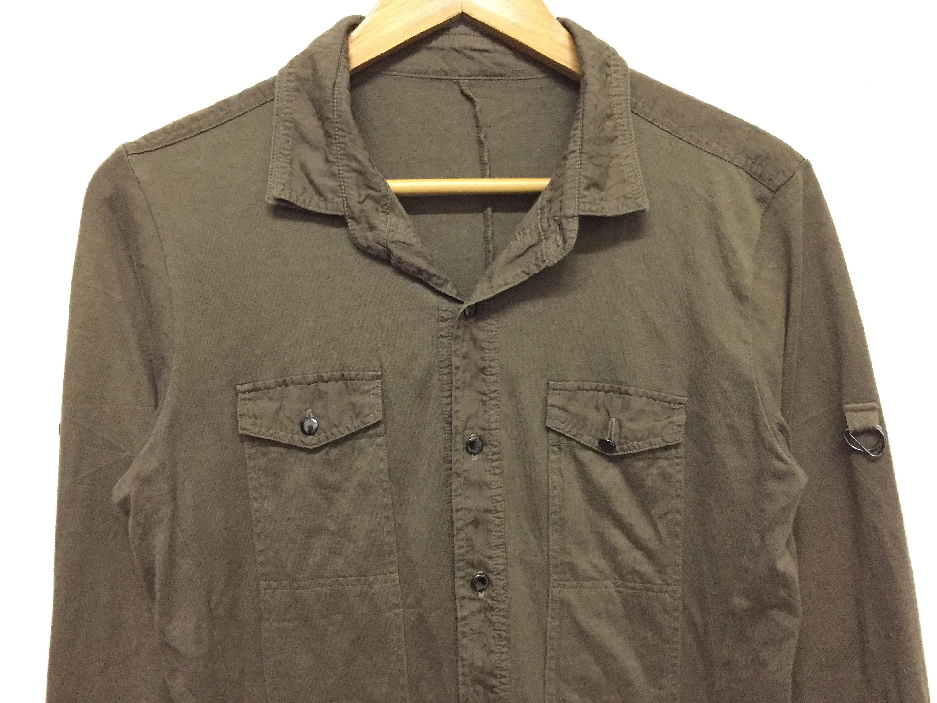 Y's × Yohji Yamamoto Yohji Yamamoto AAR Multipocket shirt Size US XS / EU 42 / 0 - 3 Thumbnail