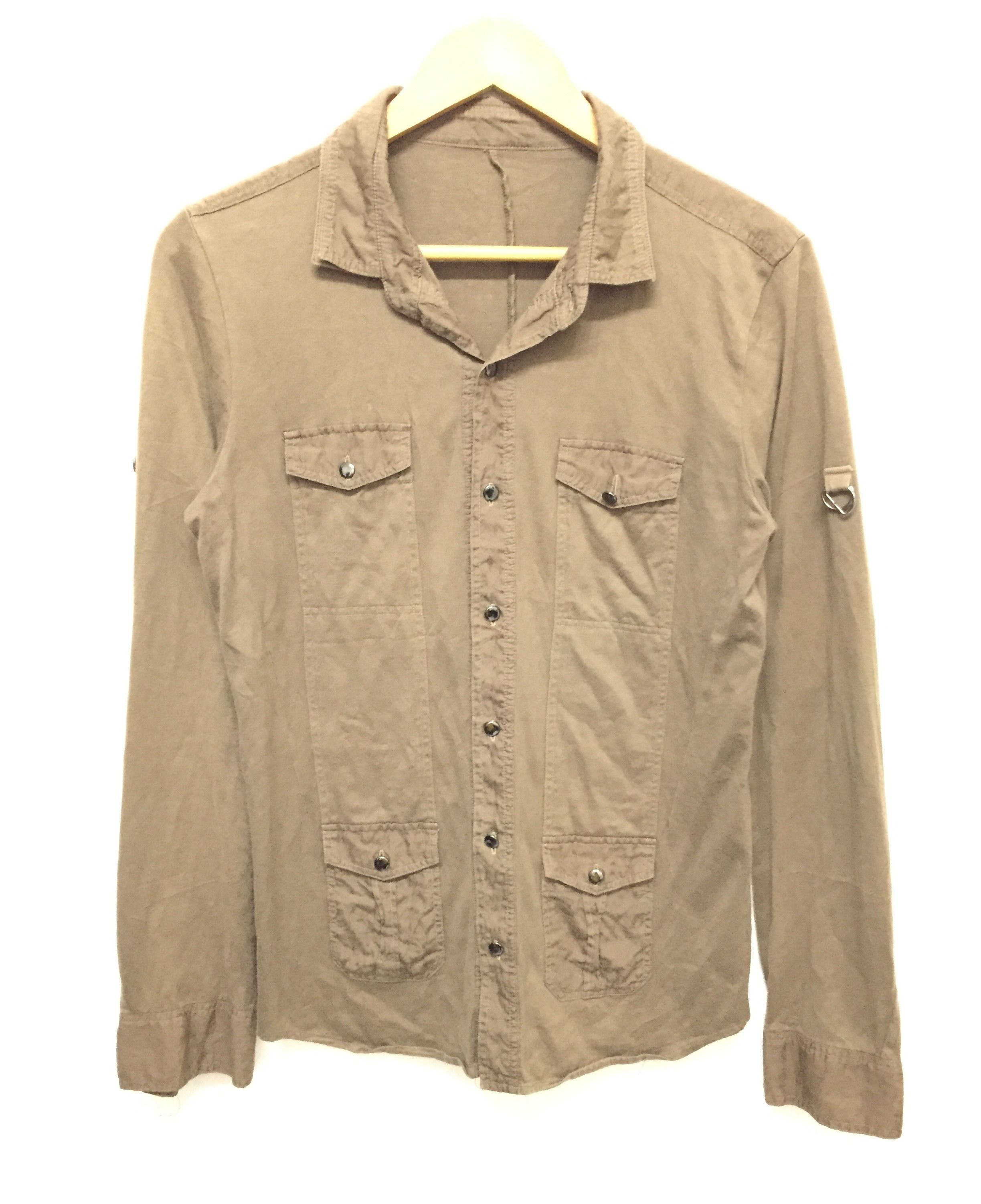 Y's × Yohji Yamamoto Yohji Yamamoto AAR Multipocket shirt Size US XS / EU 42 / 0 - 2 Thumbnail