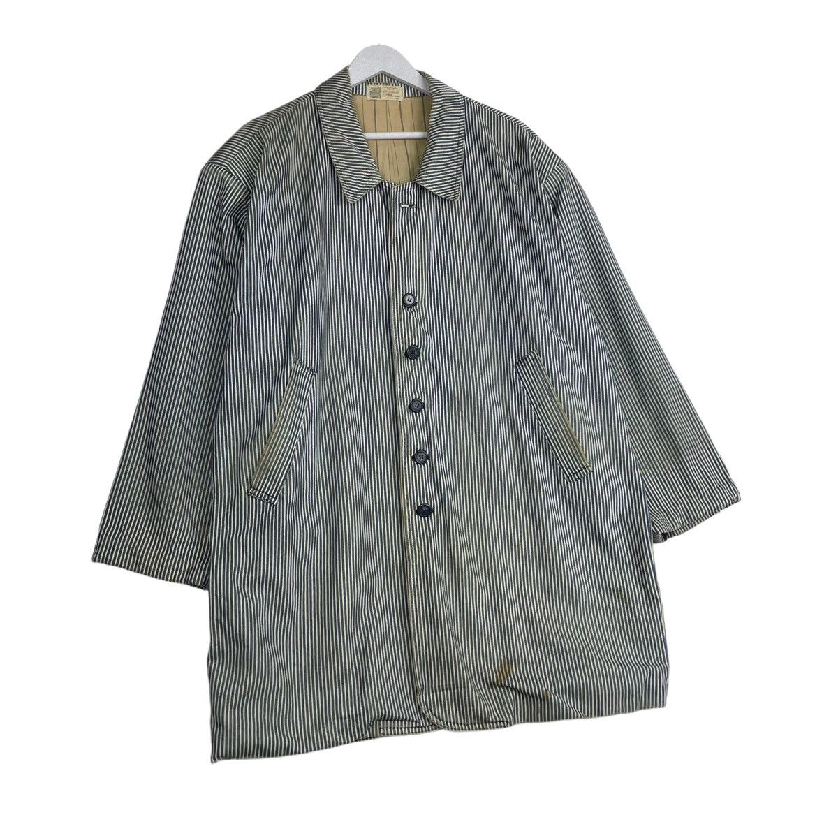 45rpm × Indigo × Japanese Brand 💥BALLOW JAPAN HICKORY INSPIRED KAPITAL JACKET Size US XL / EU 56 / 4 - 3 Thumbnail