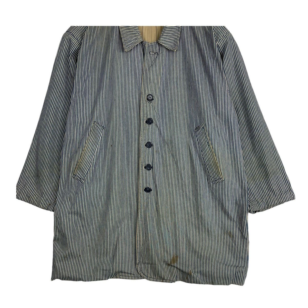 45rpm × Indigo × Japanese Brand 💥BALLOW JAPAN HICKORY INSPIRED KAPITAL JACKET Size US XL / EU 56 / 4 - 7 Thumbnail