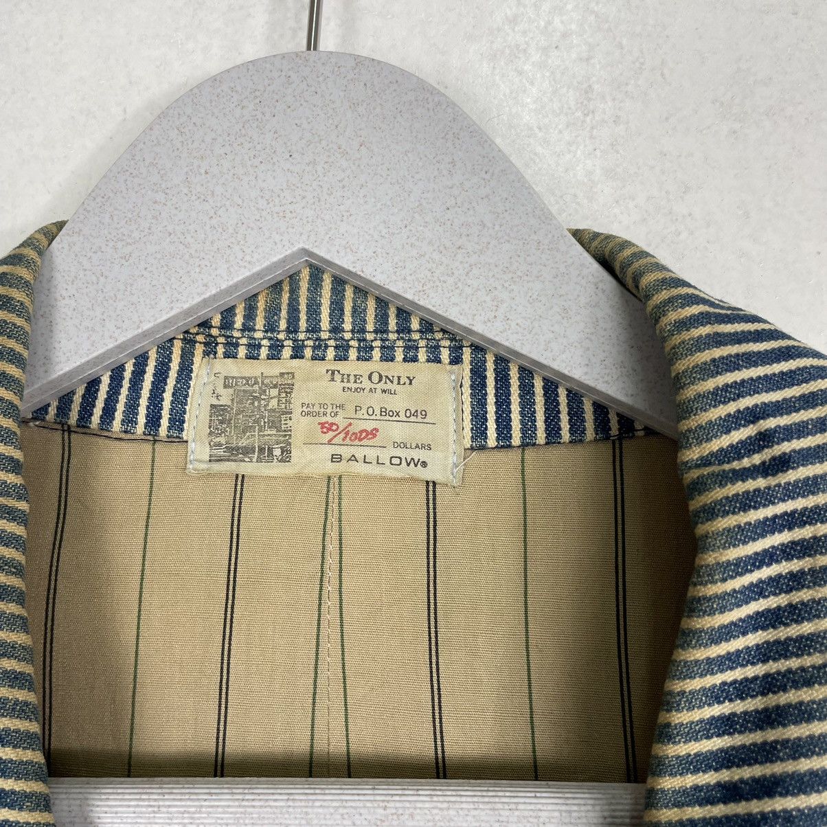 45rpm × Indigo × Japanese Brand 💥BALLOW JAPAN HICKORY INSPIRED KAPITAL JACKET Size US XL / EU 56 / 4 - 9 Thumbnail