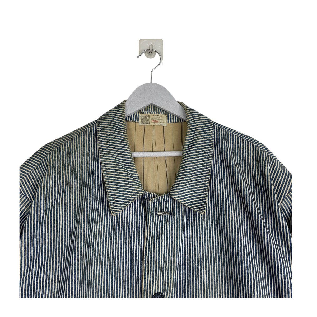 45rpm × Indigo × Japanese Brand 💥BALLOW JAPAN HICKORY INSPIRED KAPITAL JACKET Size US XL / EU 56 / 4 - 5 Thumbnail