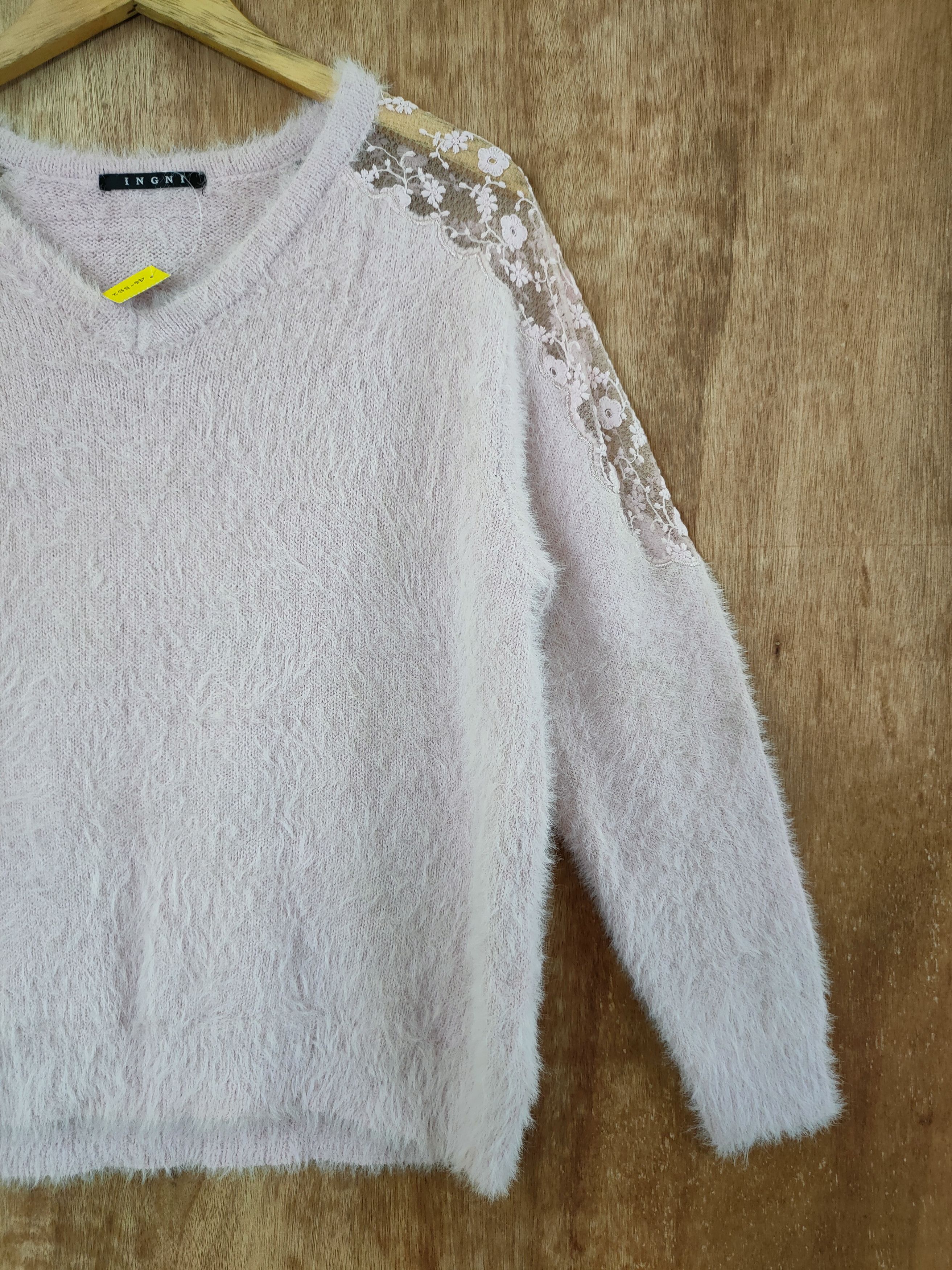 Homespun Knitwear D Igni mohair soft fur knitwear crop top streetwear #46-552 Size US S / EU 44-46 / 1 - 3 Thumbnail