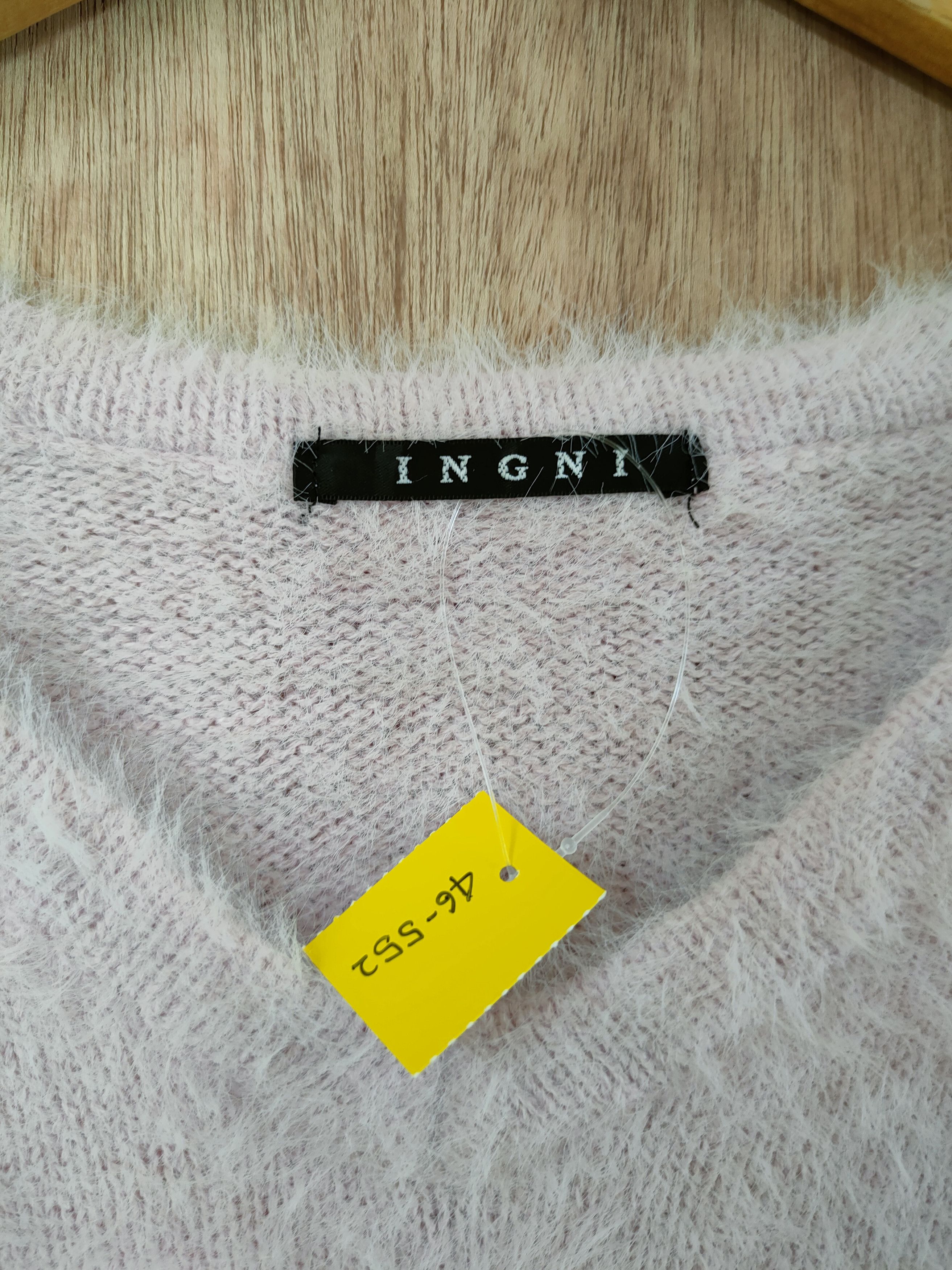 Homespun Knitwear D Igni mohair soft fur knitwear crop top streetwear #46-552 Size US S / EU 44-46 / 1 - 4 Thumbnail