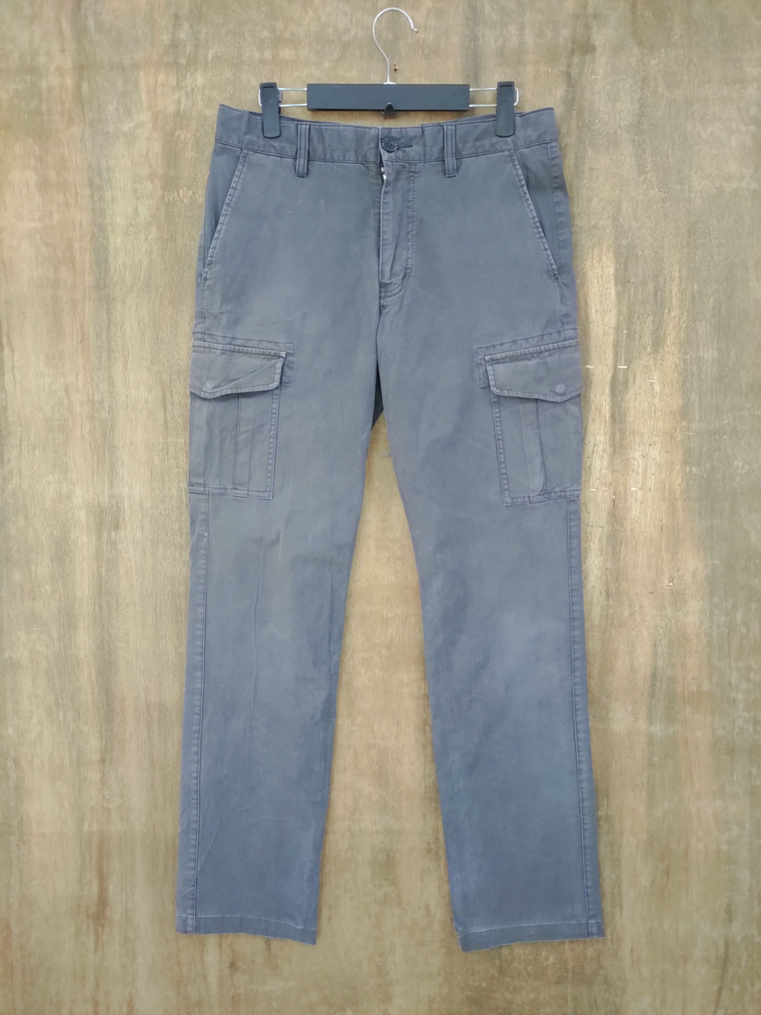 Japanese Brand JAPANESE BRAND FADED CARGO PANTS SKINNY STYLE Size US 29 - 1 Thumbnail