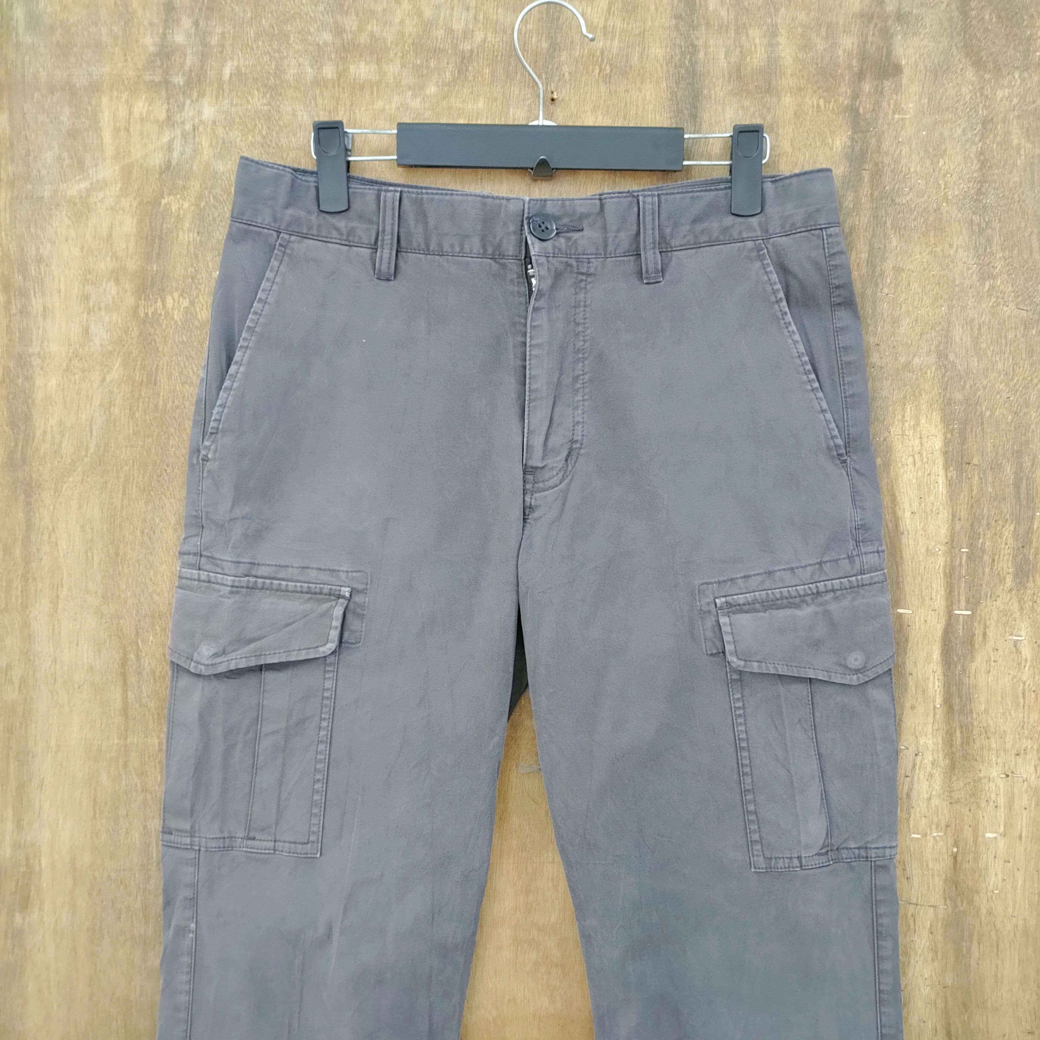 Japanese Brand JAPANESE BRAND FADED CARGO PANTS SKINNY STYLE Size US 29 - 2 Thumbnail
