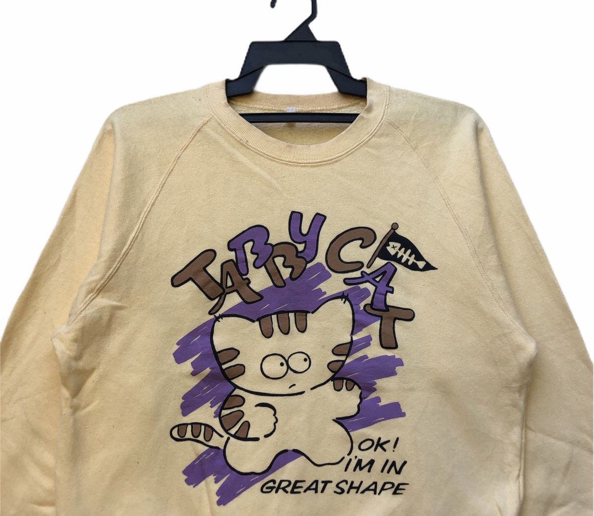 Cartoon Network × Vintage Vintage Tabby Cat Japan Anime Crewneck Size US M / EU 48-50 / 2 - 2 Thumbnail