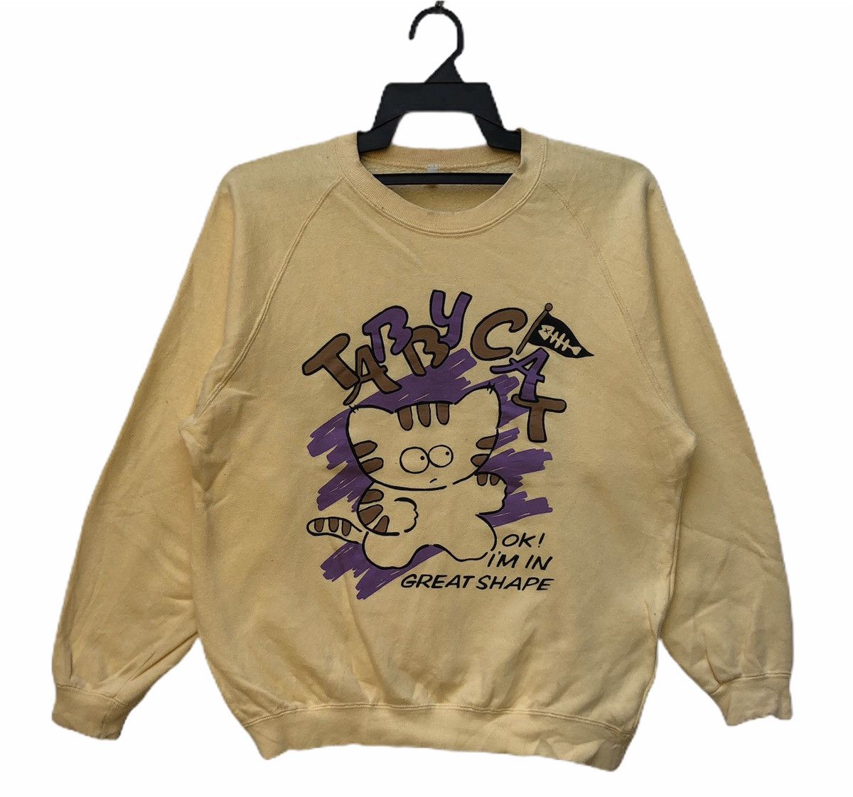 Cartoon Network × Vintage Vintage Tabby Cat Japan Anime Crewneck Size US M / EU 48-50 / 2 - 1 Thumbnail