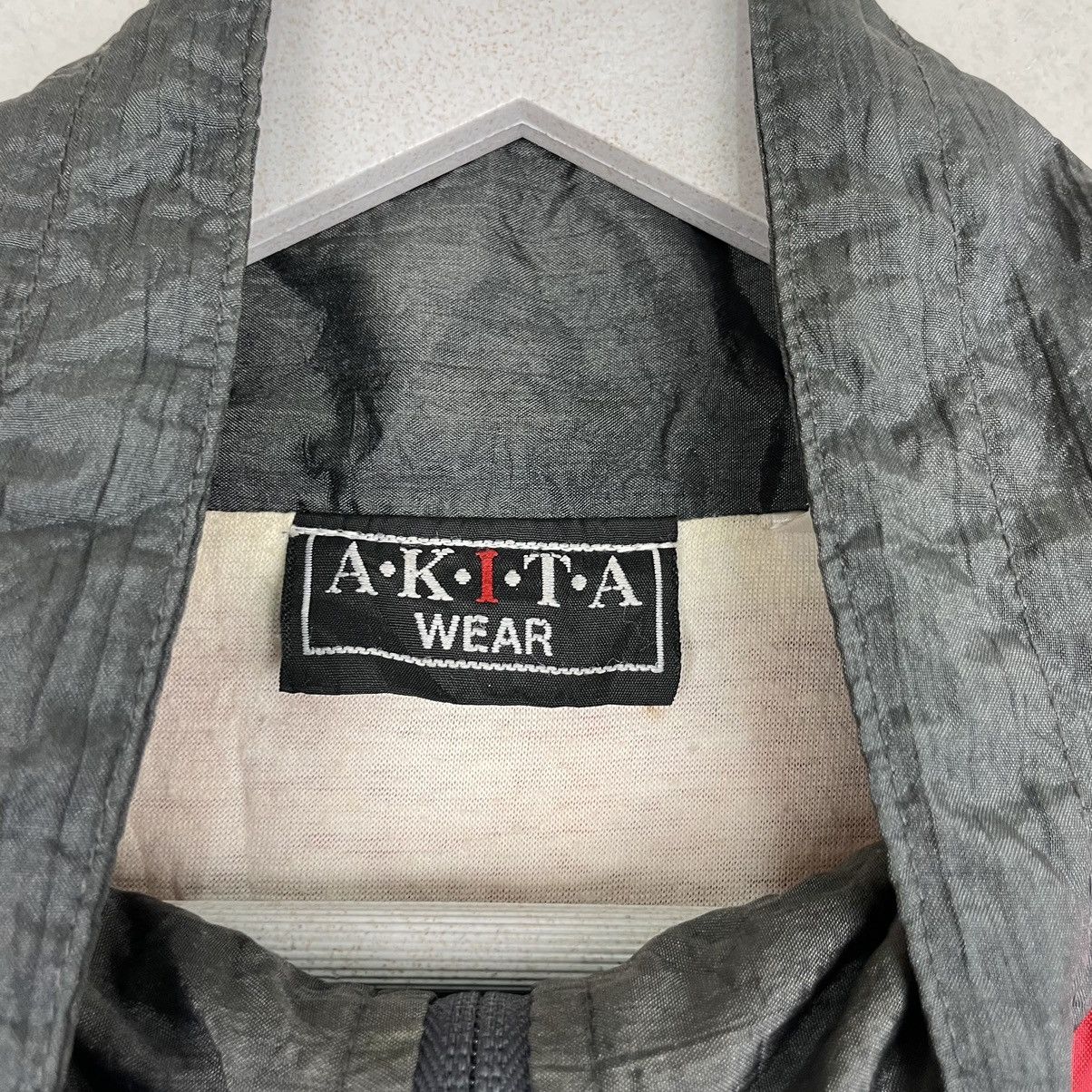 Japanese Brand 💥90s AKITA JAPAN WINDBREAKER SPORT ZIPPER JACKET Size US L / EU 52-54 / 3 - 8 Thumbnail