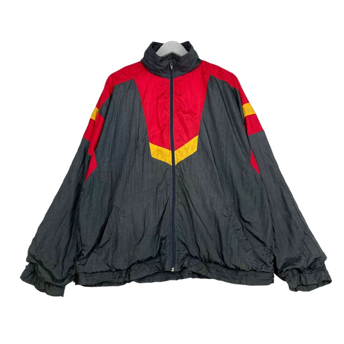 Japanese Brand 💥90s AKITA JAPAN WINDBREAKER SPORT ZIPPER JACKET Size US L / EU 52-54 / 3 - 1 Thumbnail