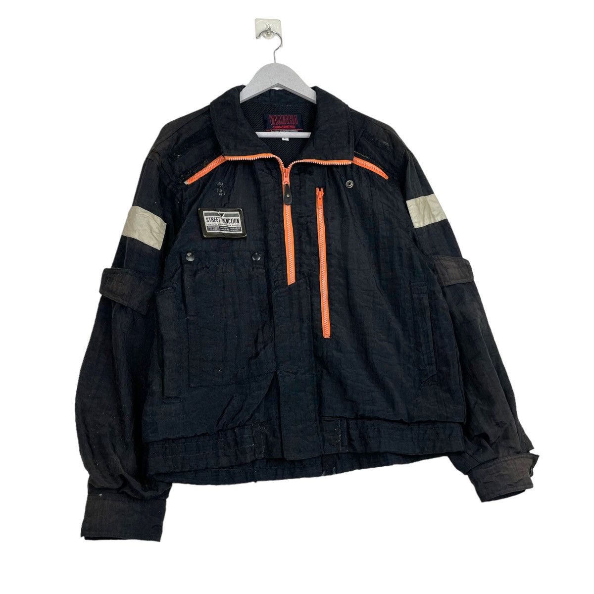 Japanese Brand × Yamaha 💥80s YAMAHA JAPAN RACING UTILITY BOMBER JACKET Size US L / EU 52-54 / 3 - 3 Thumbnail