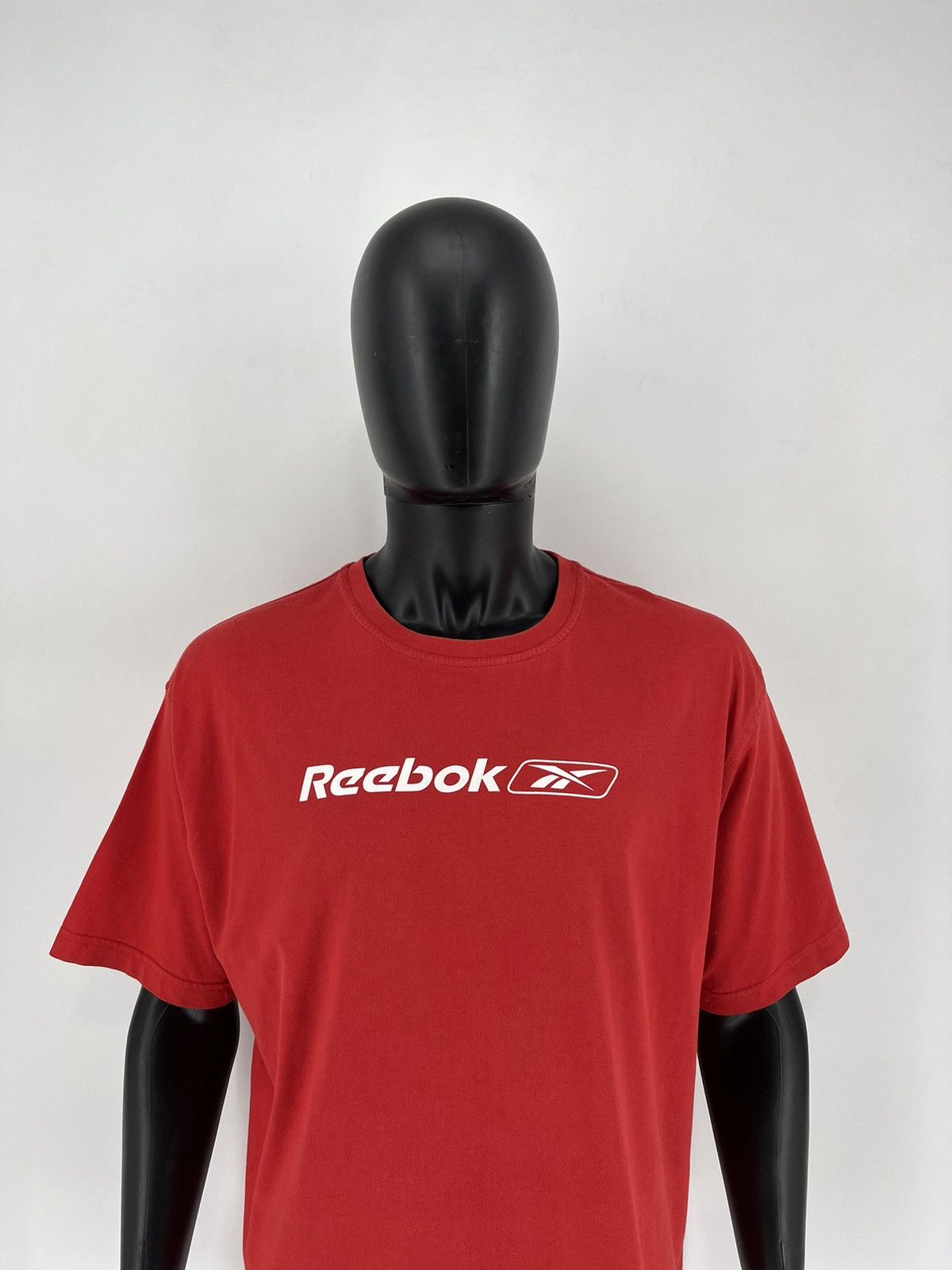 Reebok × Vintage Reebok Vintage 90s Big Logo T-Shirt Sportwear Style Size US XL / EU 56 / 4 - 1 Thumbnail