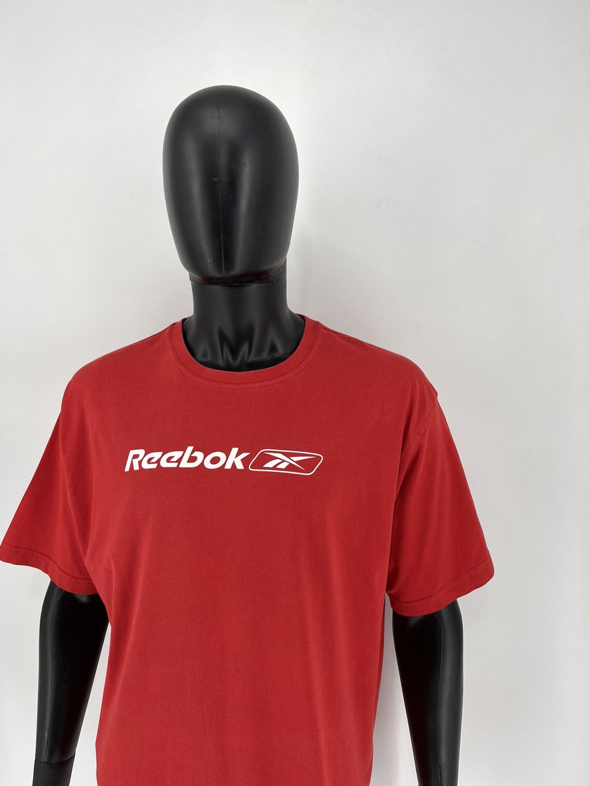 Reebok × Vintage Reebok Vintage 90s Big Logo T-Shirt Sportwear Style Size US XL / EU 56 / 4 - 4 Thumbnail