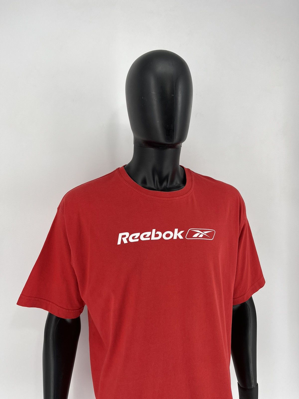 Reebok × Vintage Reebok Vintage 90s Big Logo T-Shirt Sportwear Style Size US XL / EU 56 / 4 - 3 Thumbnail