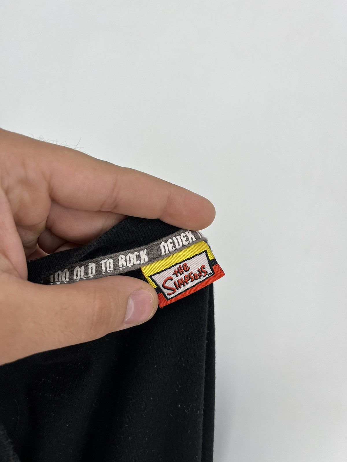 The Simpsons × Vintage Vintage Y2K The Simpsons Never Too To Rock 2006 Size US M / EU 48-50 / 2 - 8 Thumbnail