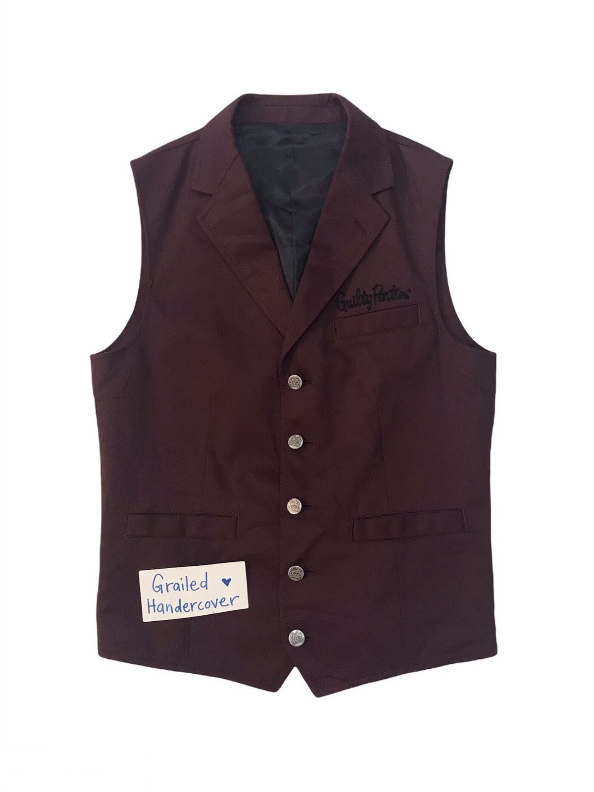 Wacko Maria Guilty Parties Wacko Maria Outrageous Clothing Vest Size US M / EU 48-50 / 2 - 2 Thumbnail
