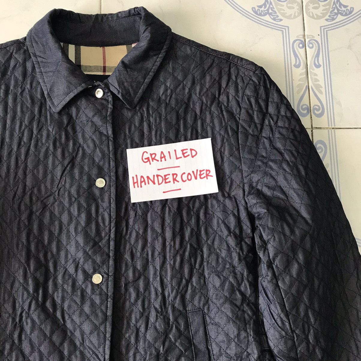 Burberry Burberry London Quilted Jacket Checkered Inner Size 40 Size S / US 4 / IT 40 - 5 Thumbnail