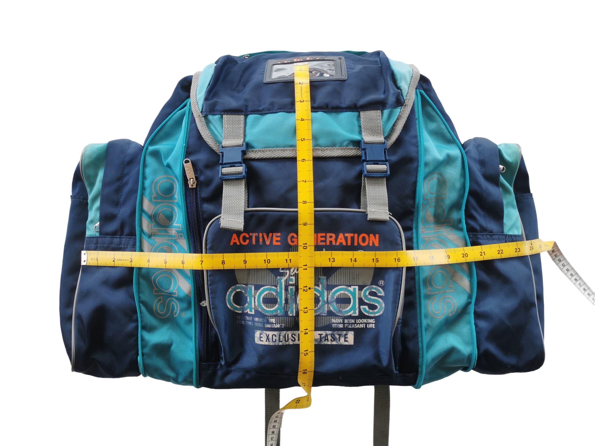 Vintage 90s Vintage Adidas Backpack Size ONE SIZE - 11 Thumbnail