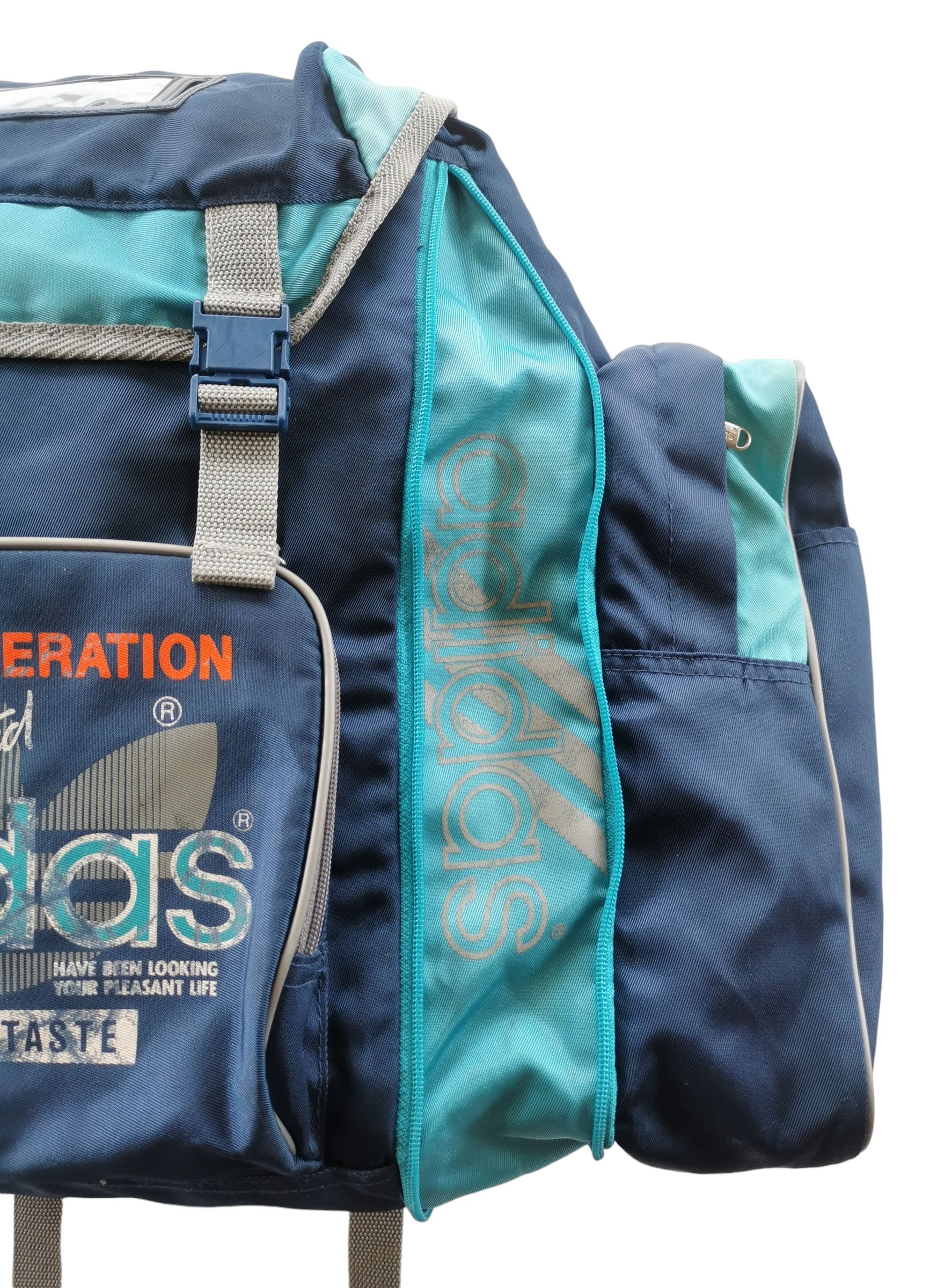 Vintage 90s Vintage Adidas Backpack Size ONE SIZE - 3 Thumbnail