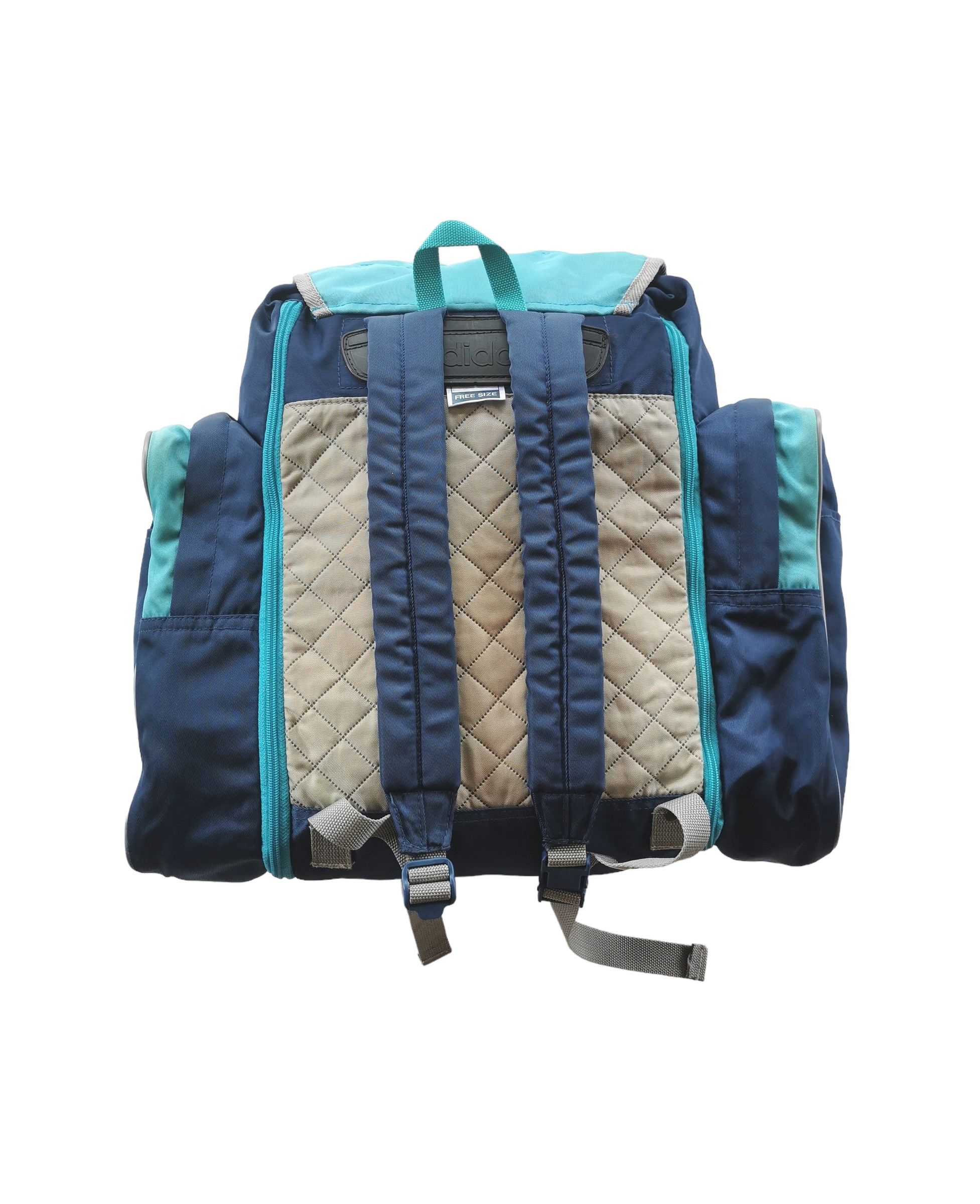 Vintage 90s Vintage Adidas Backpack Size ONE SIZE - 7 Thumbnail