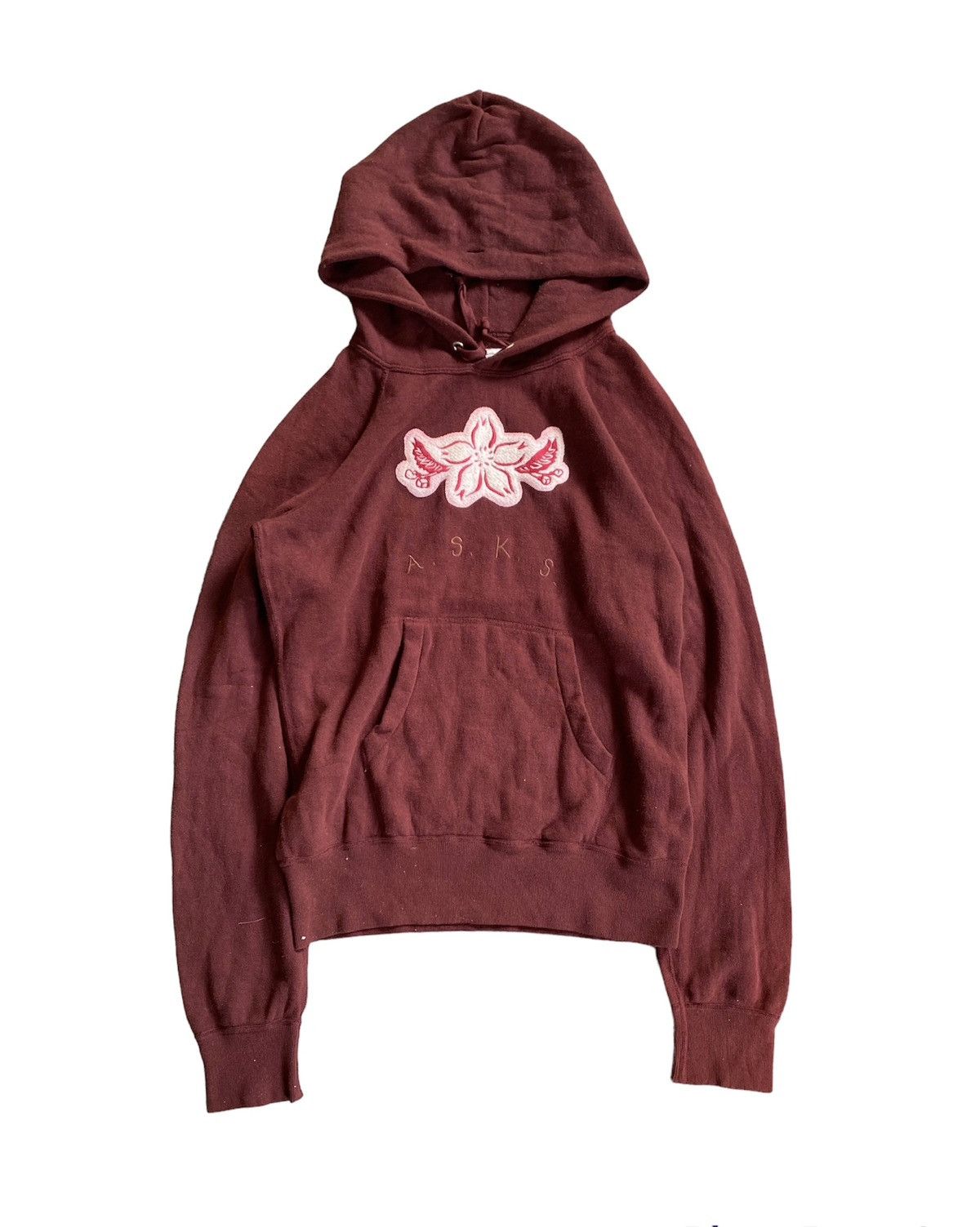 20471120 VTG A.S.K.S Tokyo local flower embroidered hoodie Size US S / EU 44-46 / 1 - 1 Thumbnail