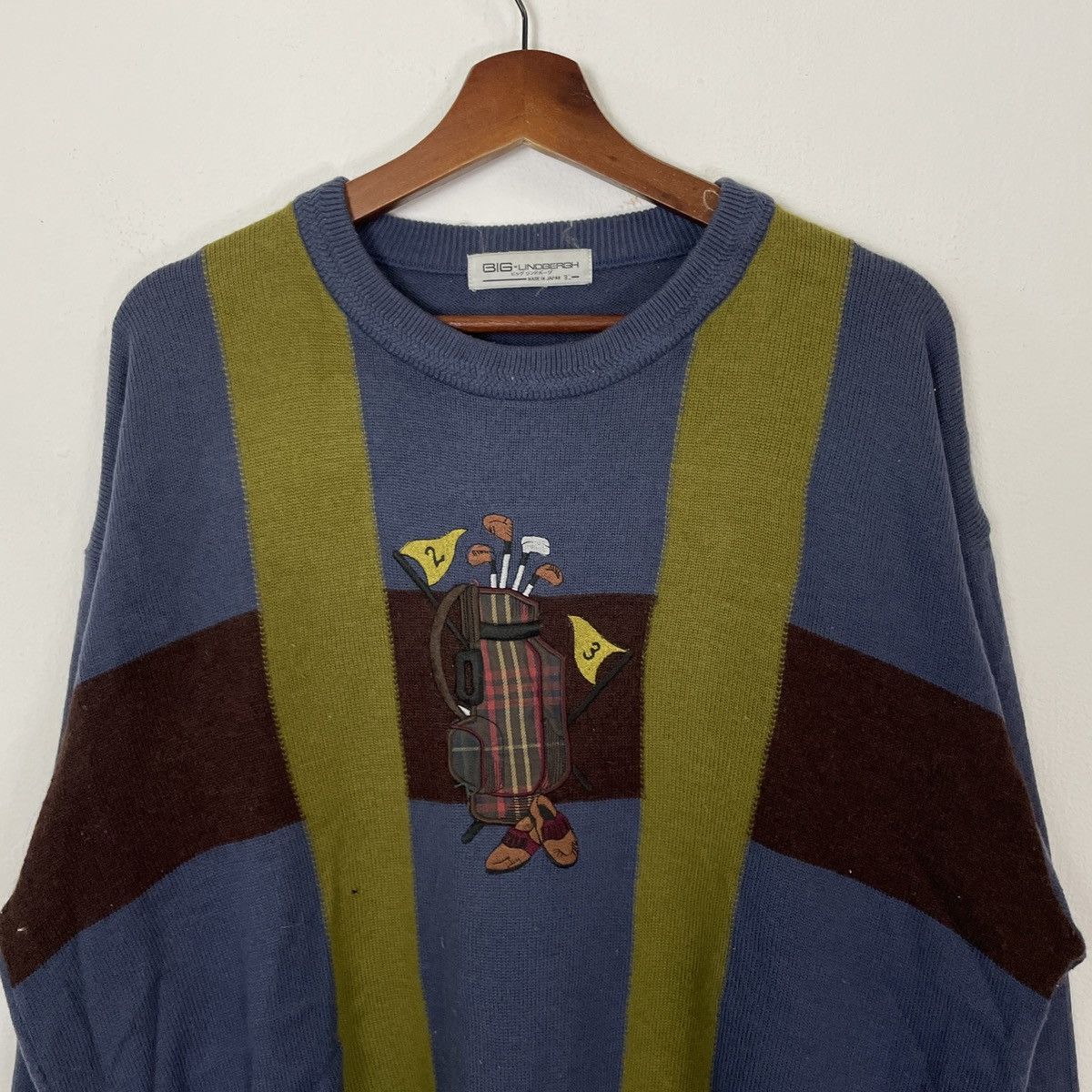 Lindbergh Vintage Lindbergh Japan Knitwear Sweater Size US XL / EU 56 / 4 - 4 Thumbnail