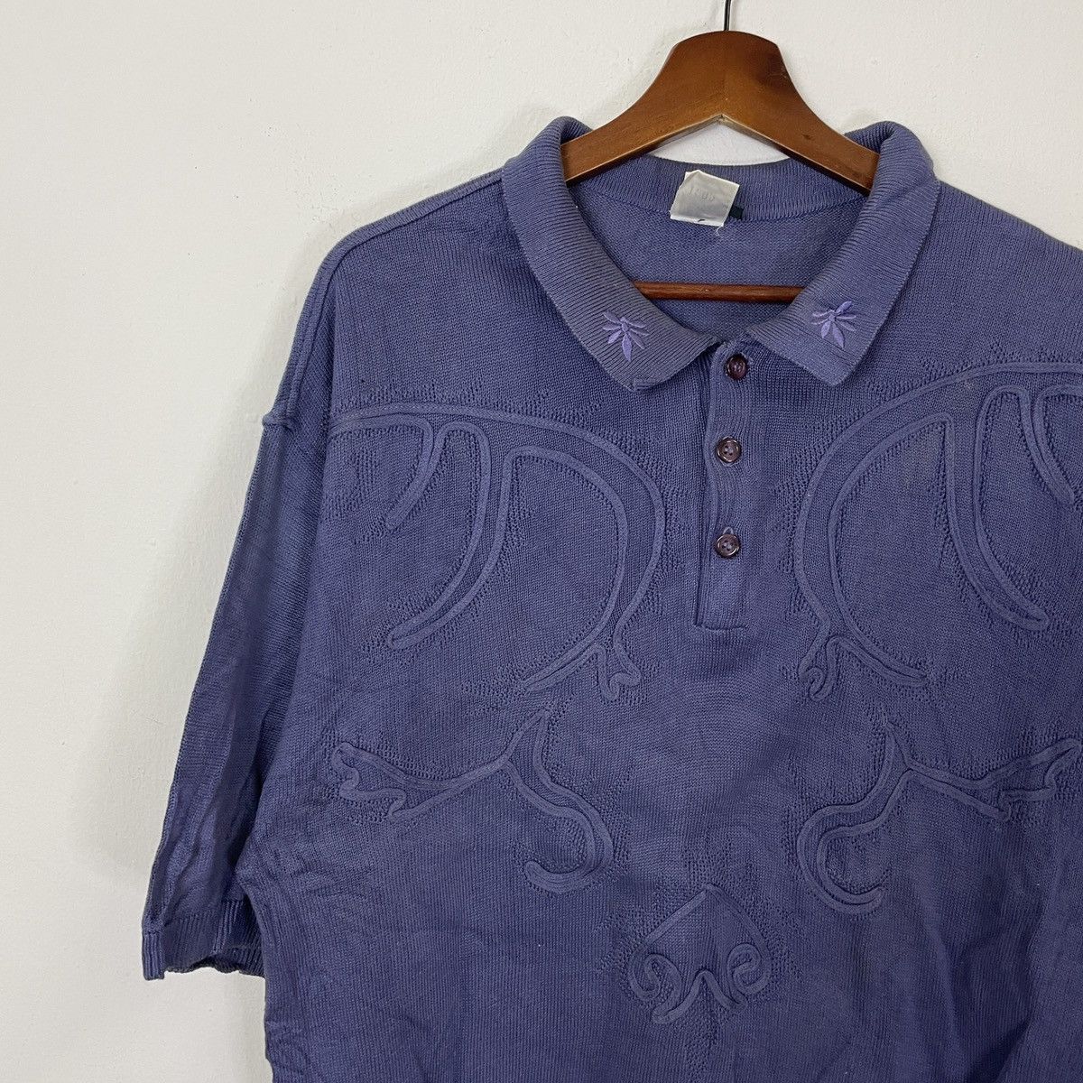 Aran Isles Knitwear Vintage Modigliani Art Design Polos Knitwear Size US L / EU 52-54 / 3 - 3 Thumbnail