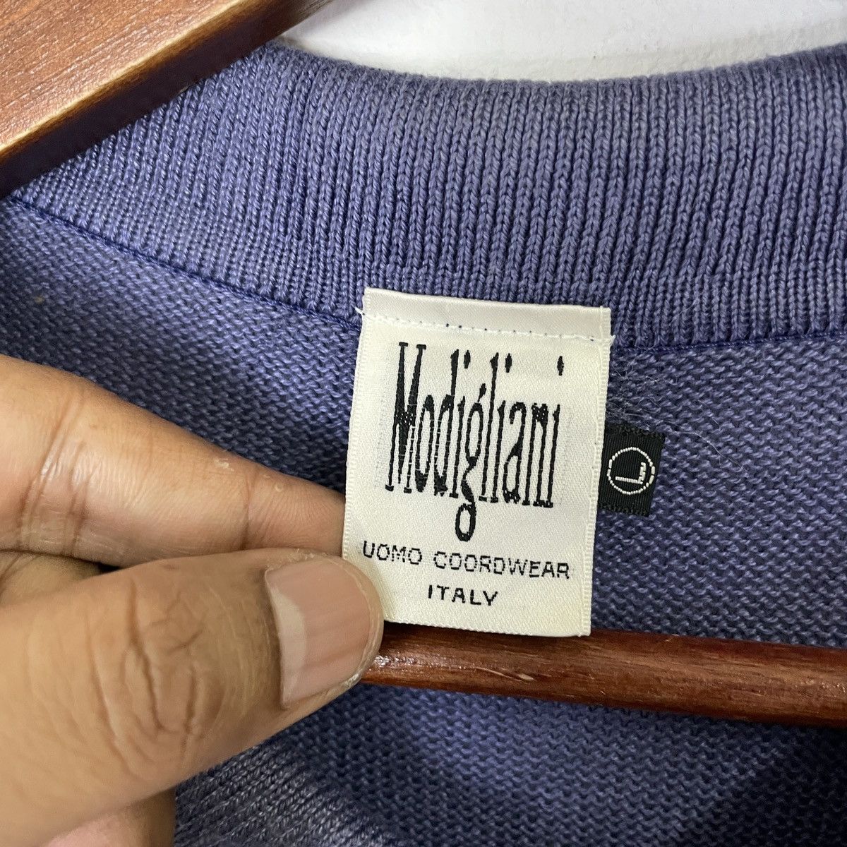 Aran Isles Knitwear Vintage Modigliani Art Design Polos Knitwear Size US L / EU 52-54 / 3 - 5 Thumbnail