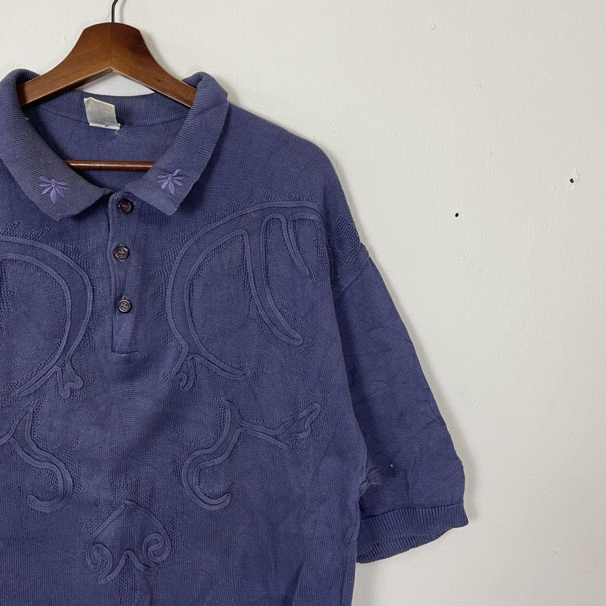 Aran Isles Knitwear Vintage Modigliani Art Design Polos Knitwear Size US L / EU 52-54 / 3 - 2 Thumbnail