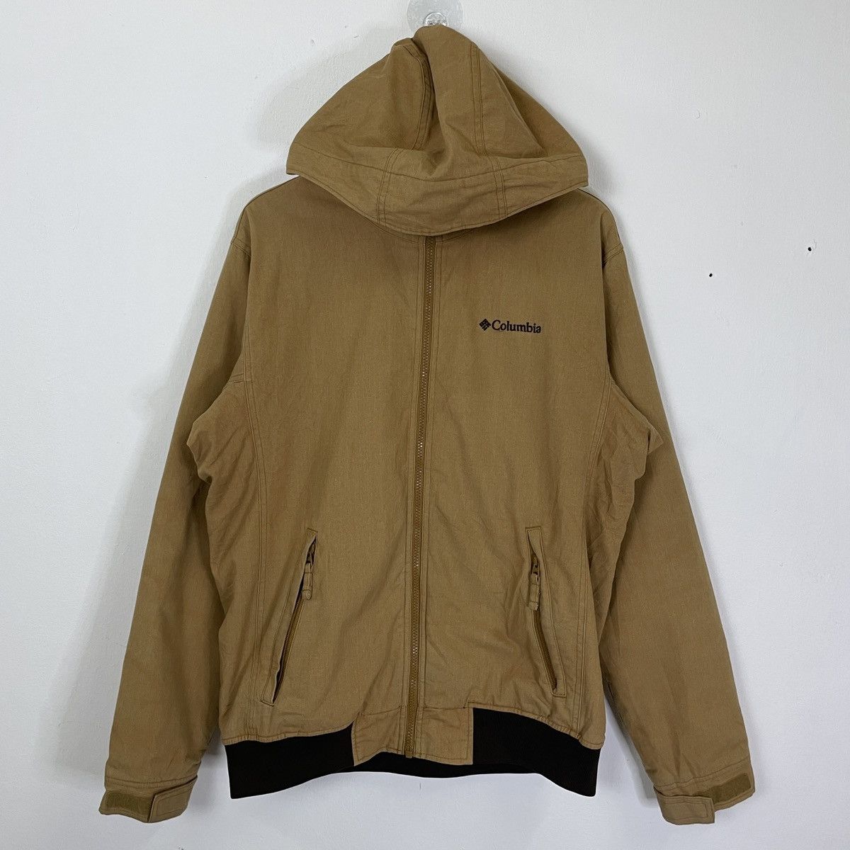 Columbia Vintage Columbia Embroidery Small Logo Hoodies Jacket Size US XL / EU 56 / 4 - 1 Thumbnail