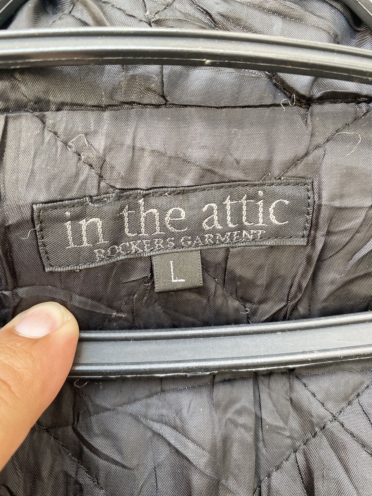In The Attic In The Attic cargo pocket checkered fur neck lined jacket Size L / US 10 / IT 46 - 5 Thumbnail