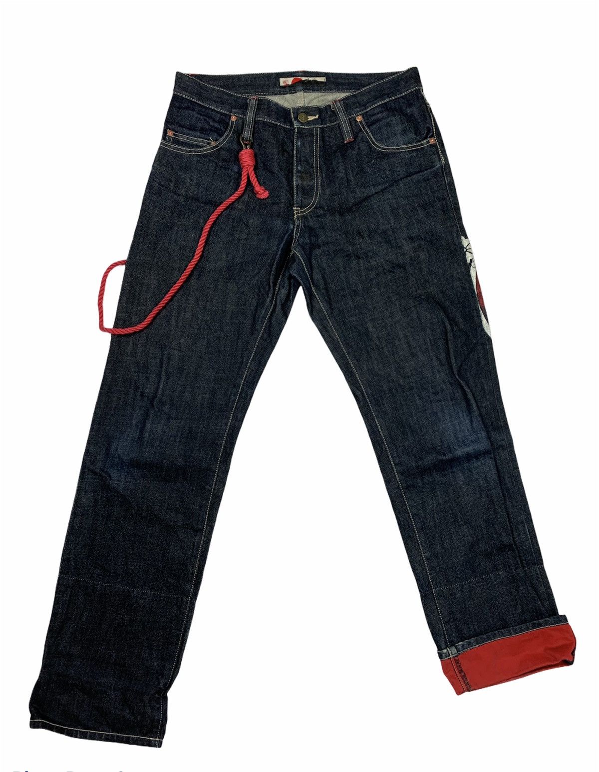Japanese Brand Japanesse brand selvedge denim Size US 34 / EU 50 - 2 Thumbnail