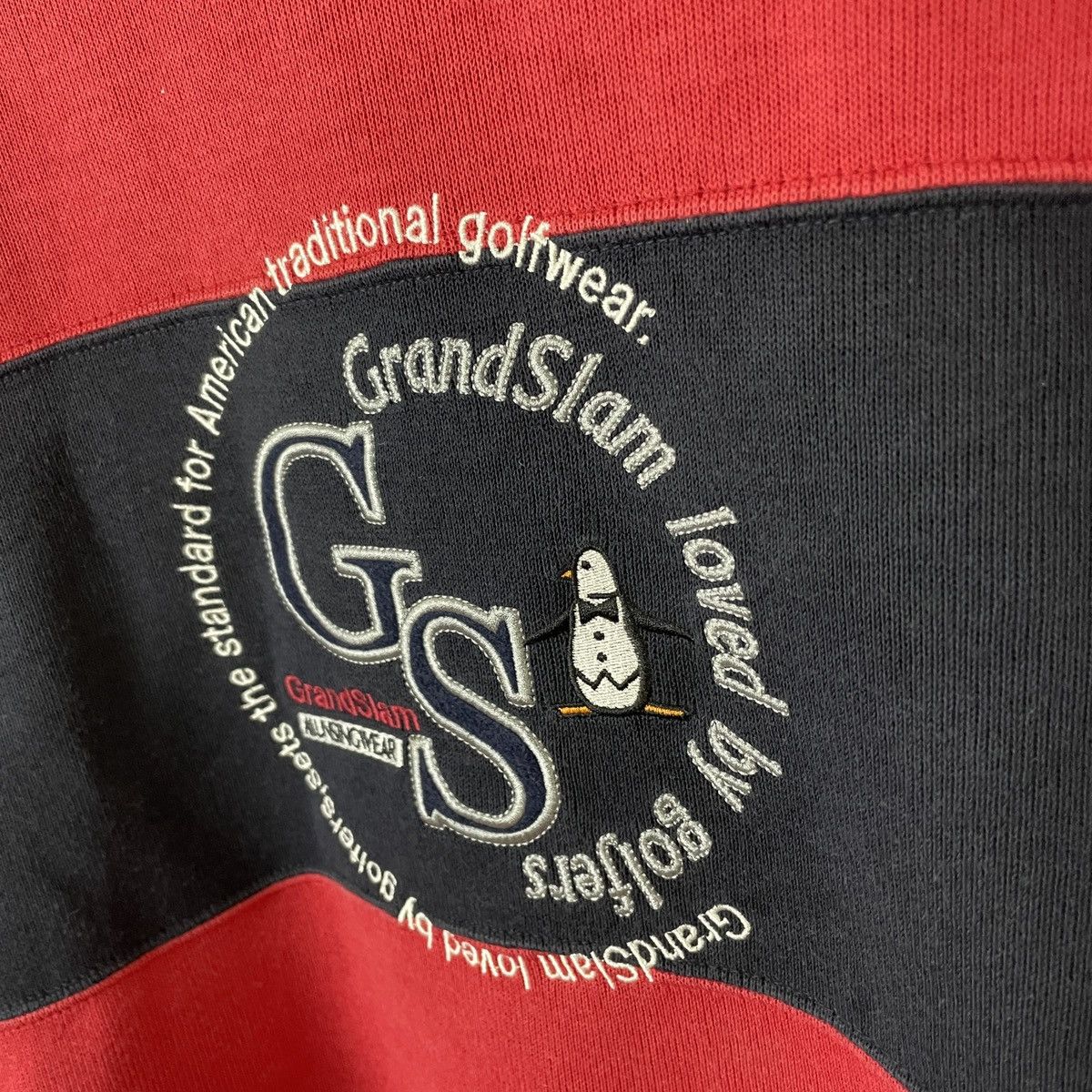 American Apparel × Grand Slam Vintage Grand Slam Embroidery Big Logo Sweatshirt Size US M / EU 48-50 / 2 - 6 Thumbnail