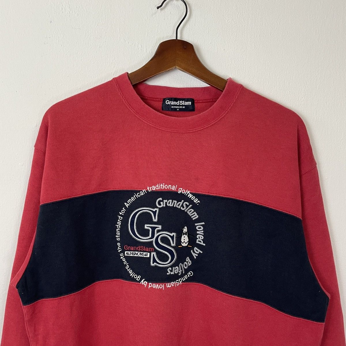 American Apparel × Grand Slam Vintage Grand Slam Embroidery Big Logo Sweatshirt Size US M / EU 48-50 / 2 - 4 Thumbnail