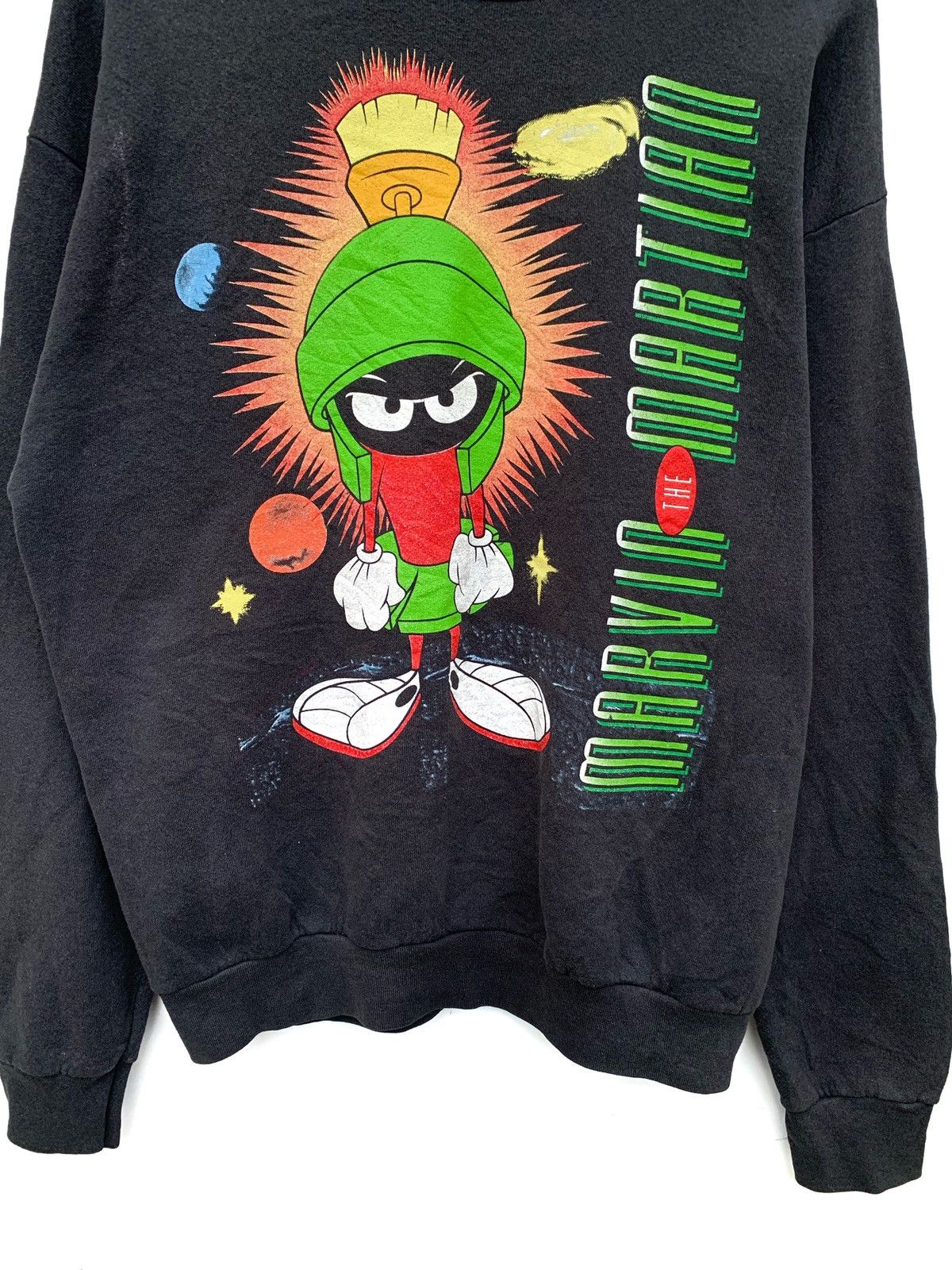 Cartoon Network Vintage 90's Marvin The Martian Sweatshirt Size US XL / EU 56 / 4 - 3 Thumbnail