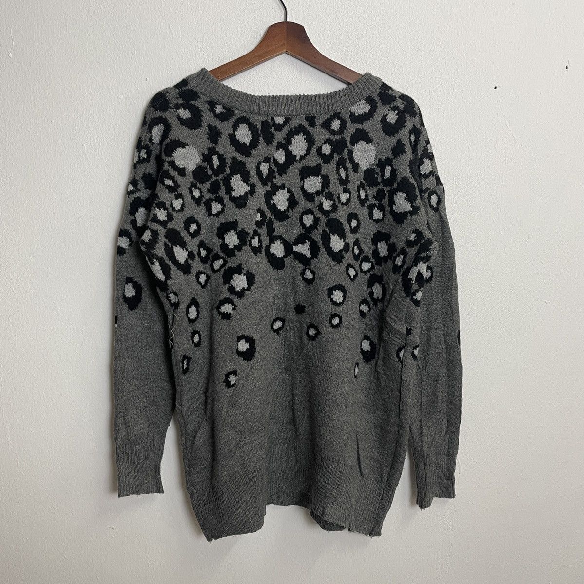 Homespun Knitwear Vintage Vers Leopard Motive Knitwear Sweater Size US M / EU 48-50 / 2 - 8 Thumbnail