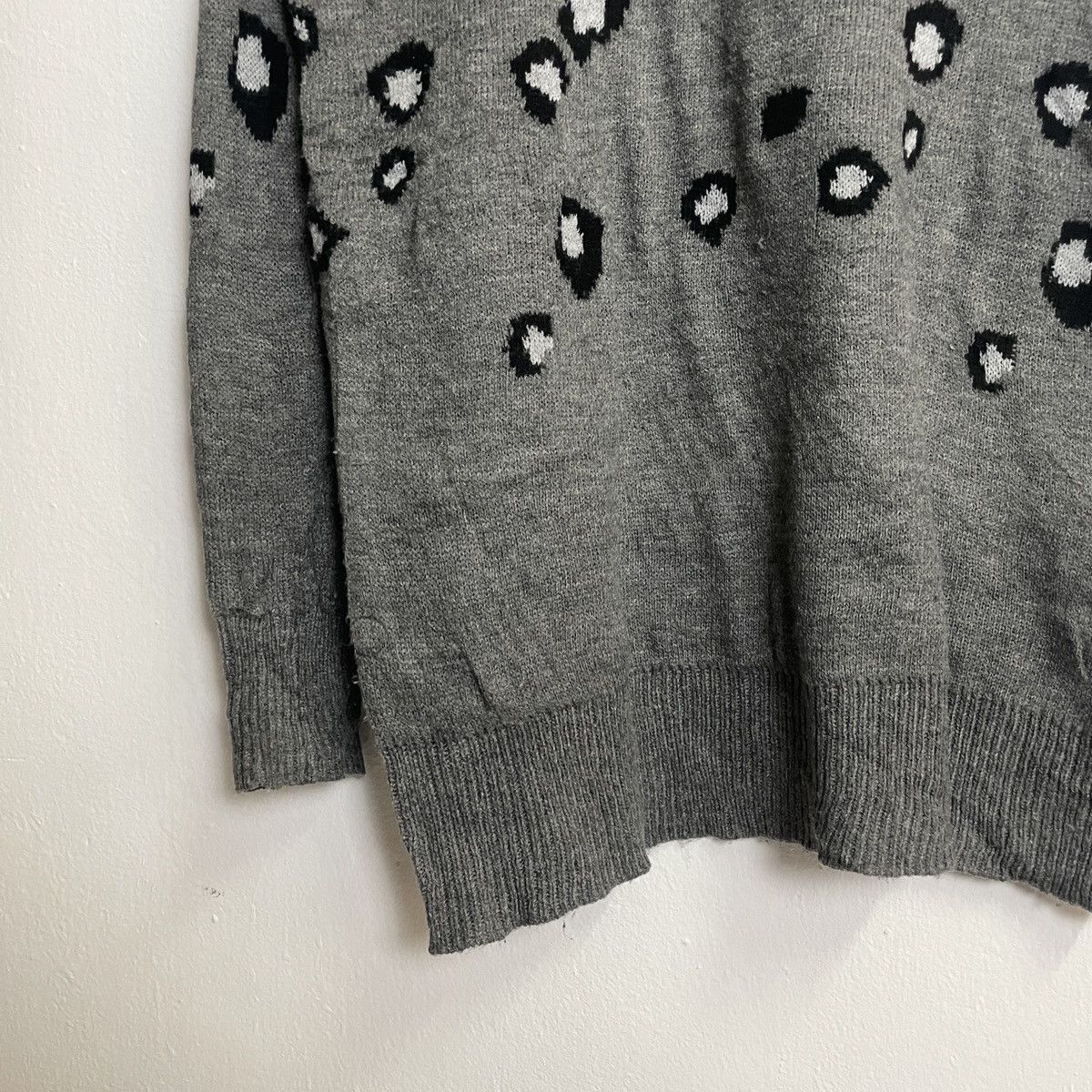 Homespun Knitwear Vintage Vers Leopard Motive Knitwear Sweater Size US M / EU 48-50 / 2 - 2 Thumbnail