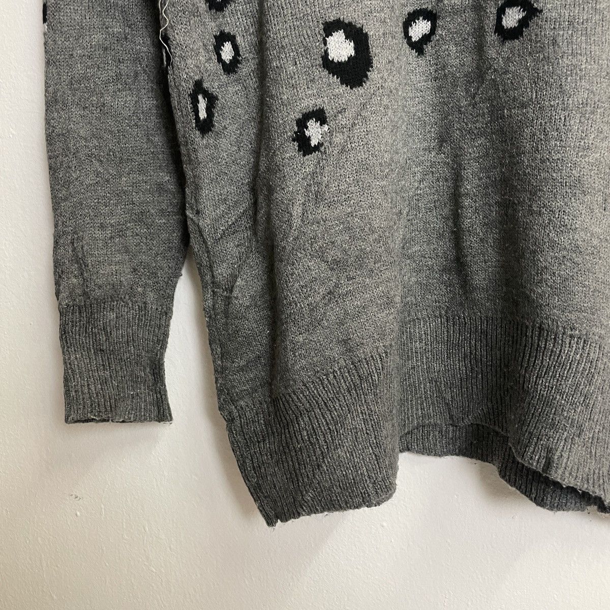 Homespun Knitwear Vintage Vers Leopard Motive Knitwear Sweater Size US M / EU 48-50 / 2 - 9 Thumbnail