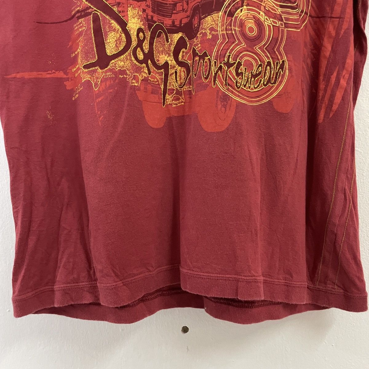 Dolce & Gabbana Vintage Dolce & Gabbana Big Logo Tee Size US M / EU 48-50 / 2 - 5 Thumbnail