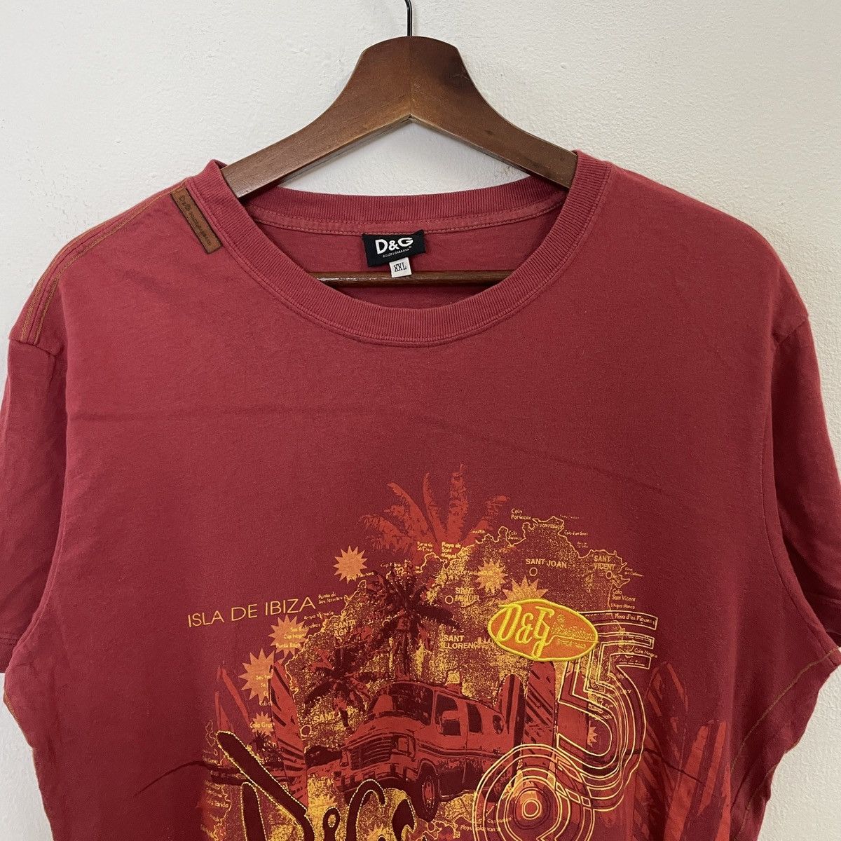 Dolce & Gabbana Vintage Dolce & Gabbana Big Logo Tee Size US M / EU 48-50 / 2 - 2 Thumbnail