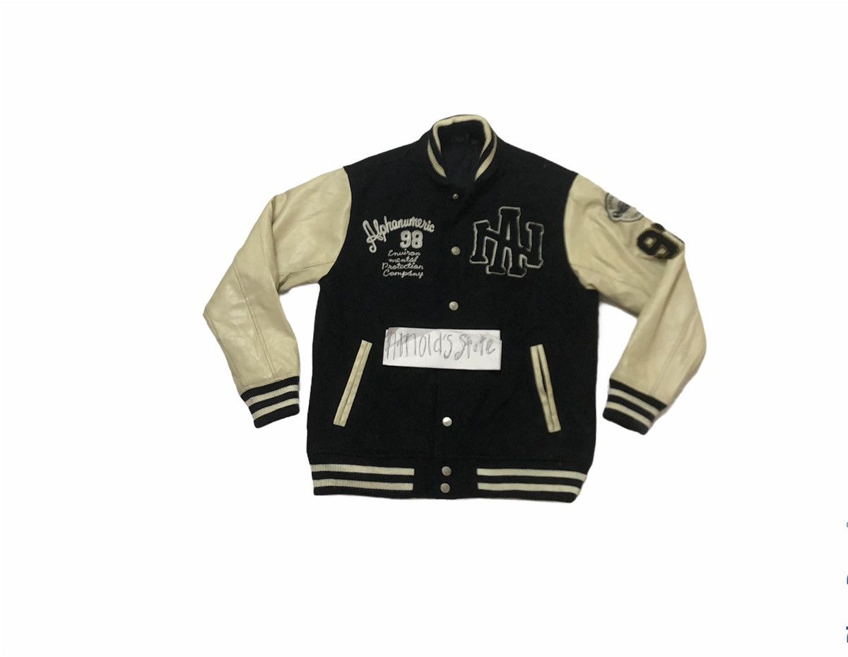Alphanumeric × Vintage Vintage Varsity Jacket Alpa Numeric Patched Size US M / EU 48-50 / 2 - 9 Thumbnail