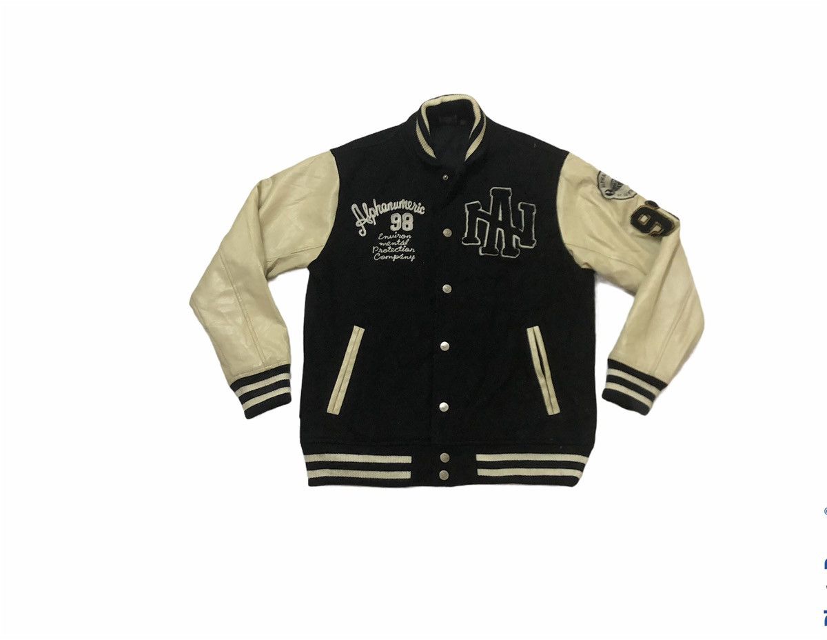 Alphanumeric × Vintage Vintage Varsity Jacket Alpa Numeric Patched Size US M / EU 48-50 / 2 - 1 Thumbnail