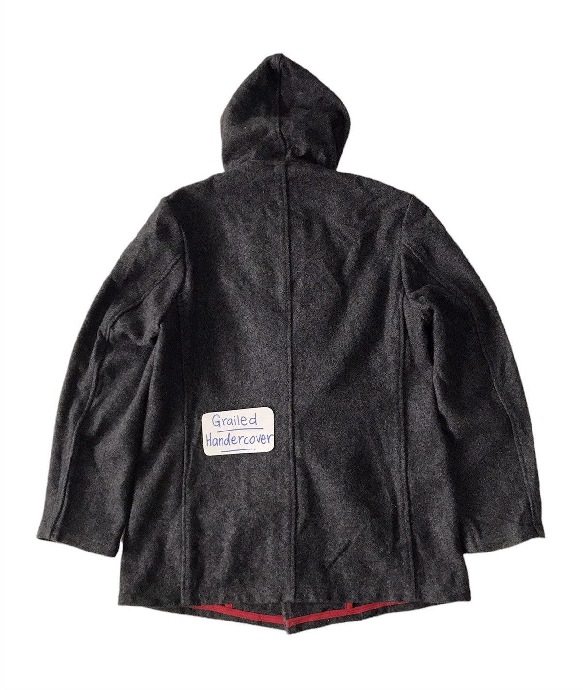 Schott Rare Schott NYC Belted Leather Wool Jacket Hooded Size US L / EU 52-54 / 3 - 2 Thumbnail