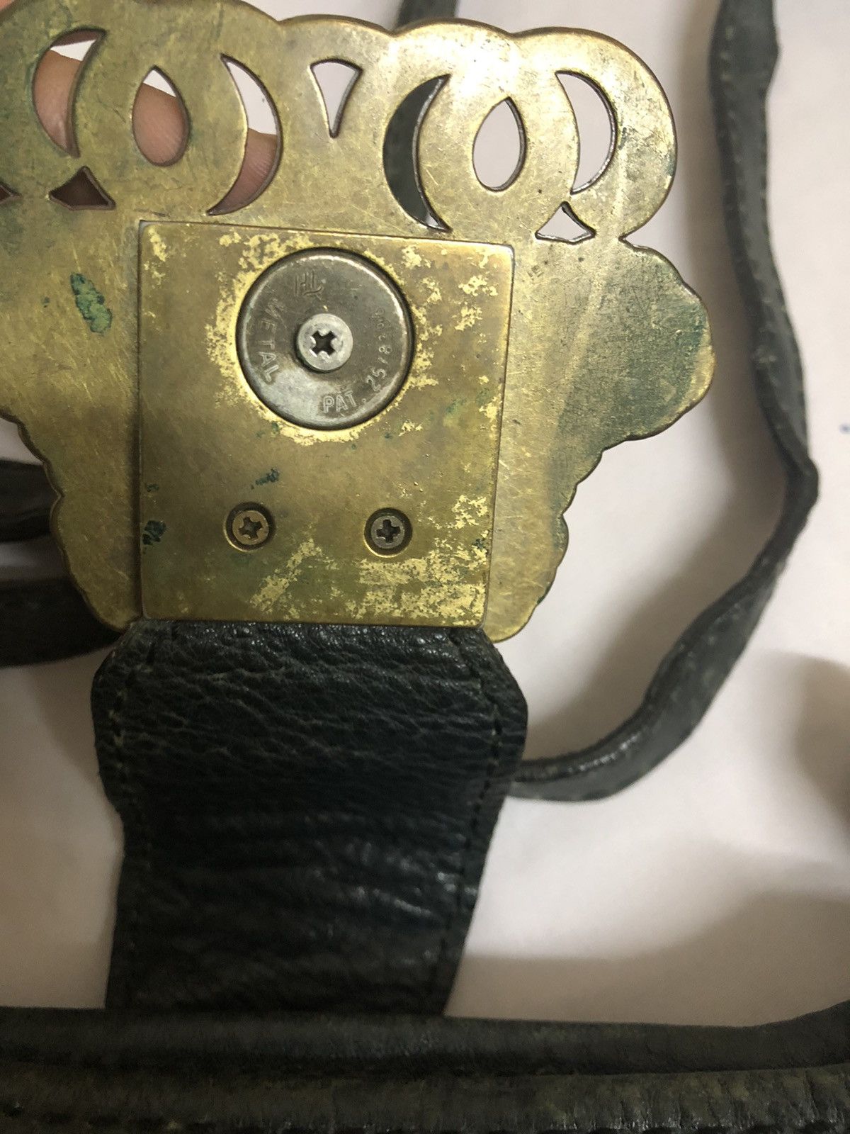 Anna Sui × Leather Anna Sui Genuine Leather Sling Bag By Designer Size ONE SIZE - 7 Thumbnail