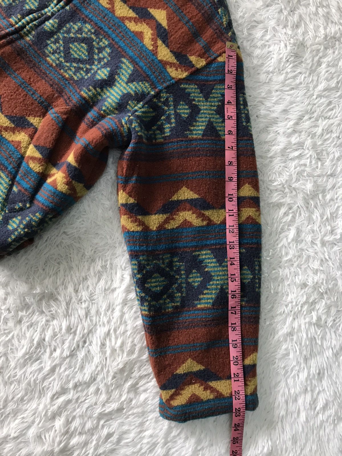 Art Comes First Nice Navajo XOXO Blanket Wool Outdoor Jacket Gira Pour Homme Size US M / EU 48-50 / 2 - 14 Thumbnail